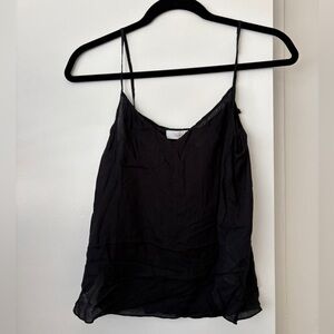 See By Chloe Black Camisole Top